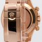 PAPERS Rolex Daytona Cosmograph IVORY 40mm 18K Rose Gold 116505 Watch BOX