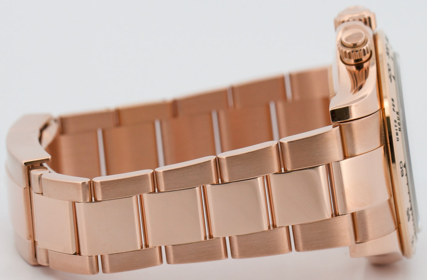 PAPERS Rolex Daytona Cosmograph IVORY 40mm 18K Rose Gold 116505 Watch BOX