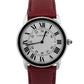 Cartier Ronde Solo SILVER Stainless Steel Quartz 36mm 3603 / WSRN0029 Watch