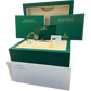 2024 PAPERS Rolex Oyster Perpetual GREEN 36mm Stainless Steel Watch 126000 BOX