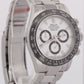NEW STICKERED PAPERS Rolex Daytona 116500 LN Ceramic PANDA White Steel 40mm BOX