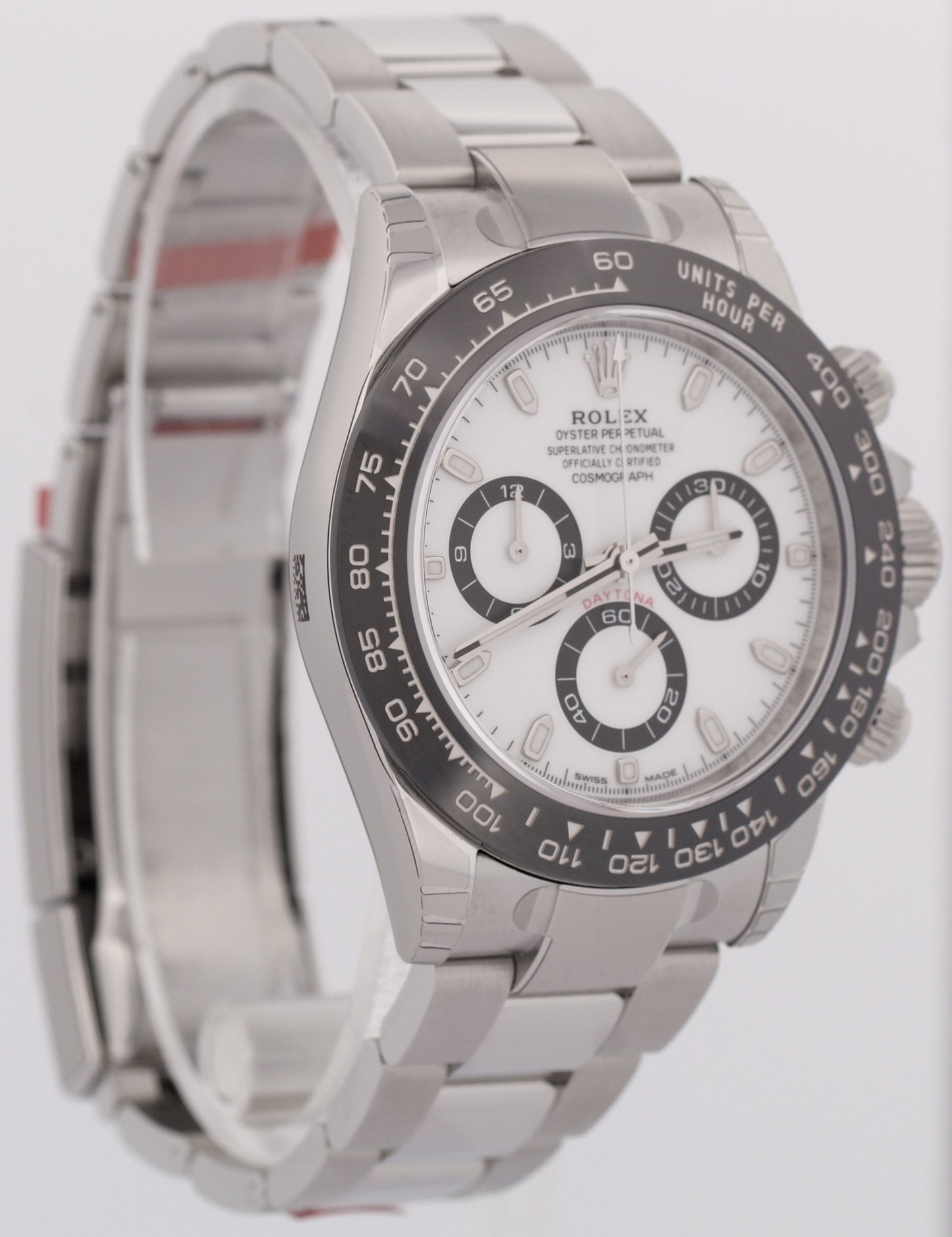 NEW STICKERED PAPERS Rolex Daytona 116500 LN Ceramic PANDA White Steel 40mm BOX