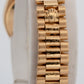Rolex Oyster Perpetual PRESIDENT 18K Yellow Gold Bark 24mm 6718 Watch