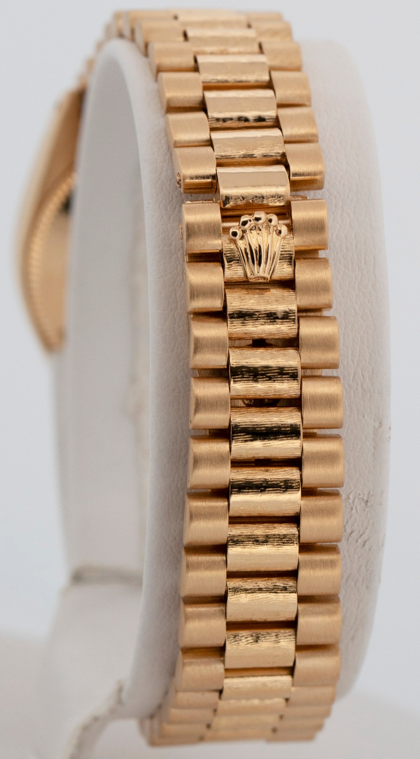 Rolex Oyster Perpetual PRESIDENT 18K Yellow Gold Bark 24mm 6718 Watch