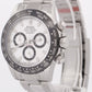 NEW STICKERED PAPERS Rolex Daytona 116500 LN Ceramic PANDA White Steel 40mm BOX