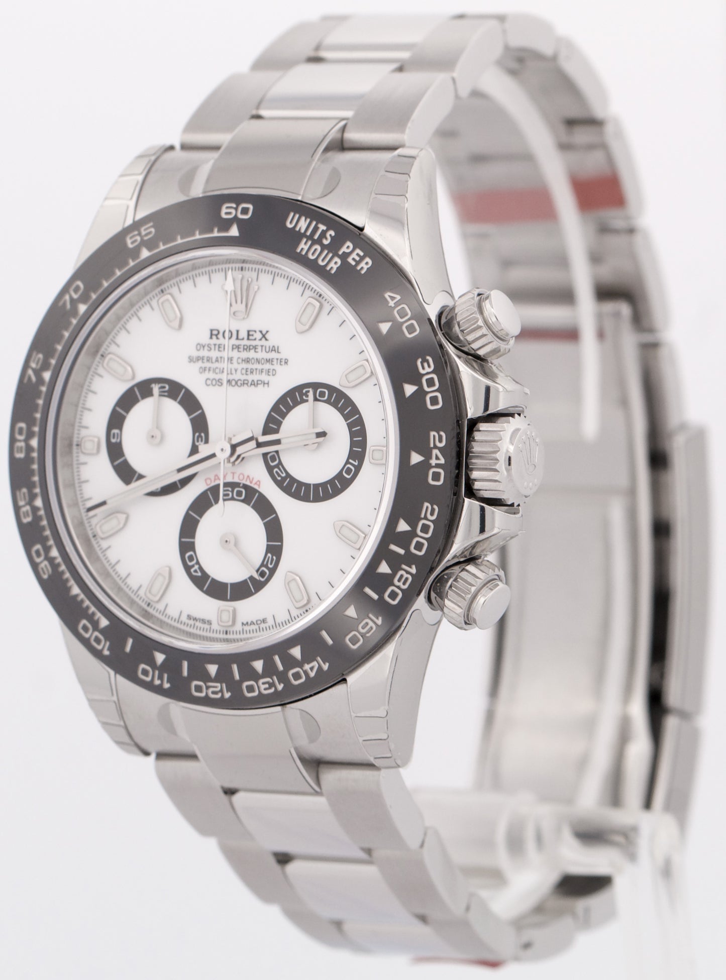 NEW STICKERED PAPERS Rolex Daytona 116500 LN Ceramic PANDA White Steel 40mm BOX