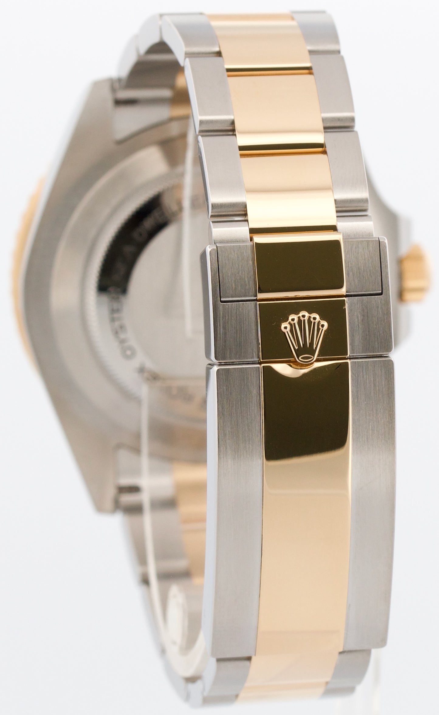 2022 PAPERS Rolex Sea-Dweller 43mm BLACK Two-Tone 18K Gold Steel 126603 BOX