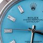 MINT Rolex DateJust II 41mm BLUE DIAMOND Stainless Steel Oyster Watch 116300