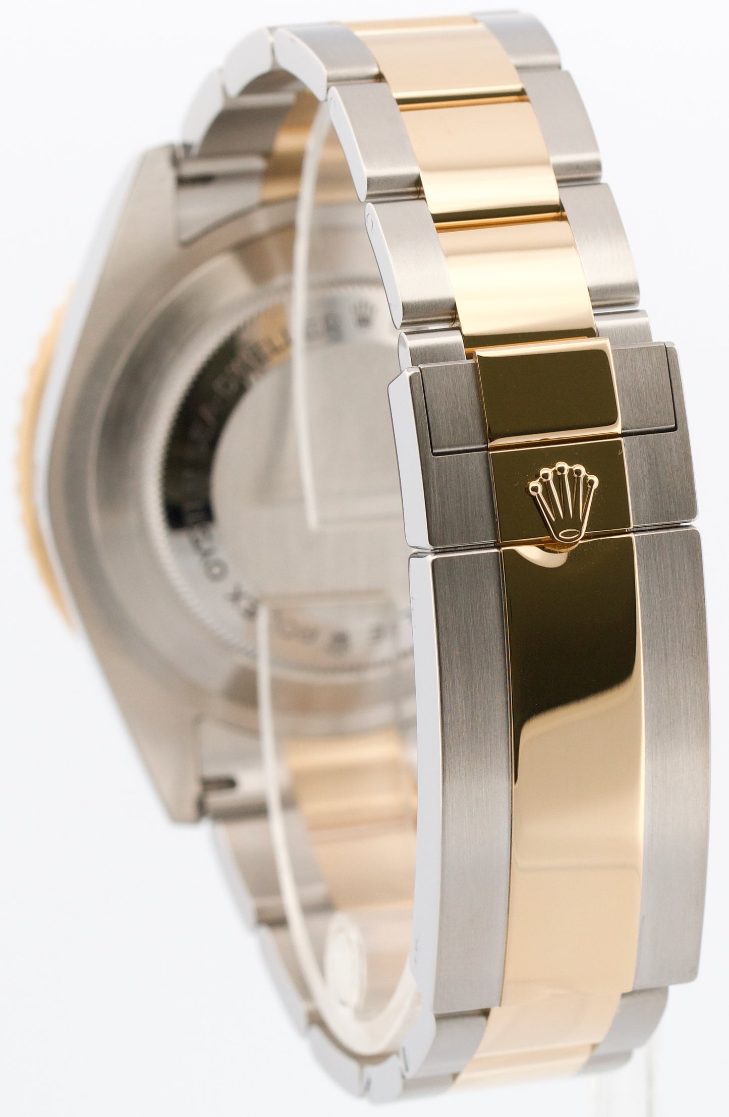 2022 PAPERS Rolex Sea-Dweller 43mm BLACK Two-Tone 18K Gold Steel 126603 BOX