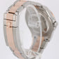 Rolex Yacht-Master 37mm Two-Tone 18k Rose Gold Steel Black 268621 Watch