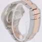 Rolex Yacht-Master 37mm Two-Tone 18k Rose Gold Steel Black 268621 Watch