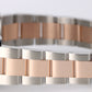 Rolex Yacht-Master 37mm Two-Tone 18k Rose Gold Steel Black 268621 Watch