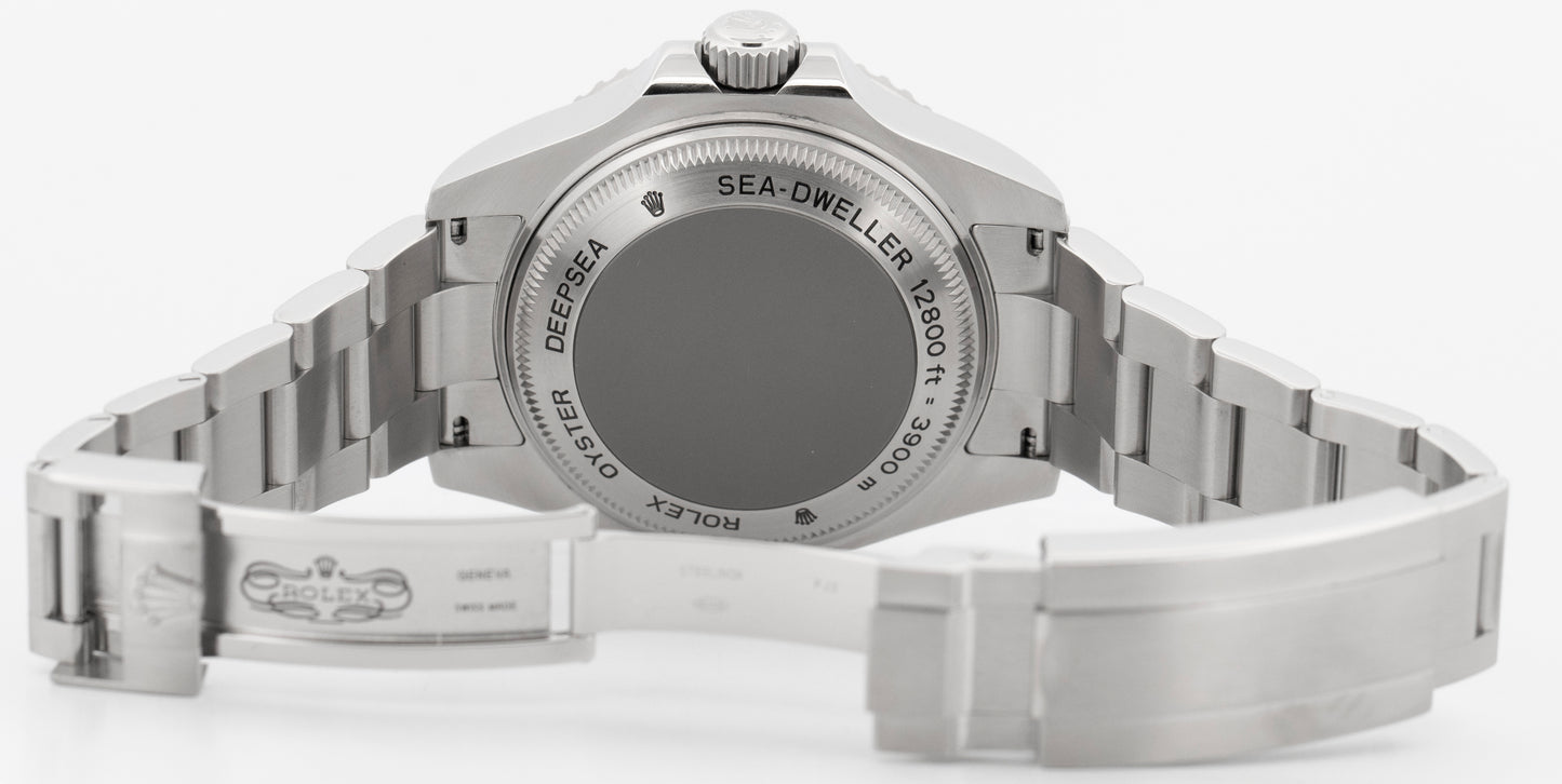 Rolex Deepsea Sea-Dweller James Cameron Blue Black Steel 44mm 116660 Watch BOX