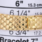 Patek Philippe Calatrava White DIAMOND 18K Yellow Gold 25mm Quartz Watch 4820