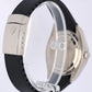 Rolex Sky-Dweller 18K White Gold BLACK ARABIC 42mm 326139 Rubber Watch
