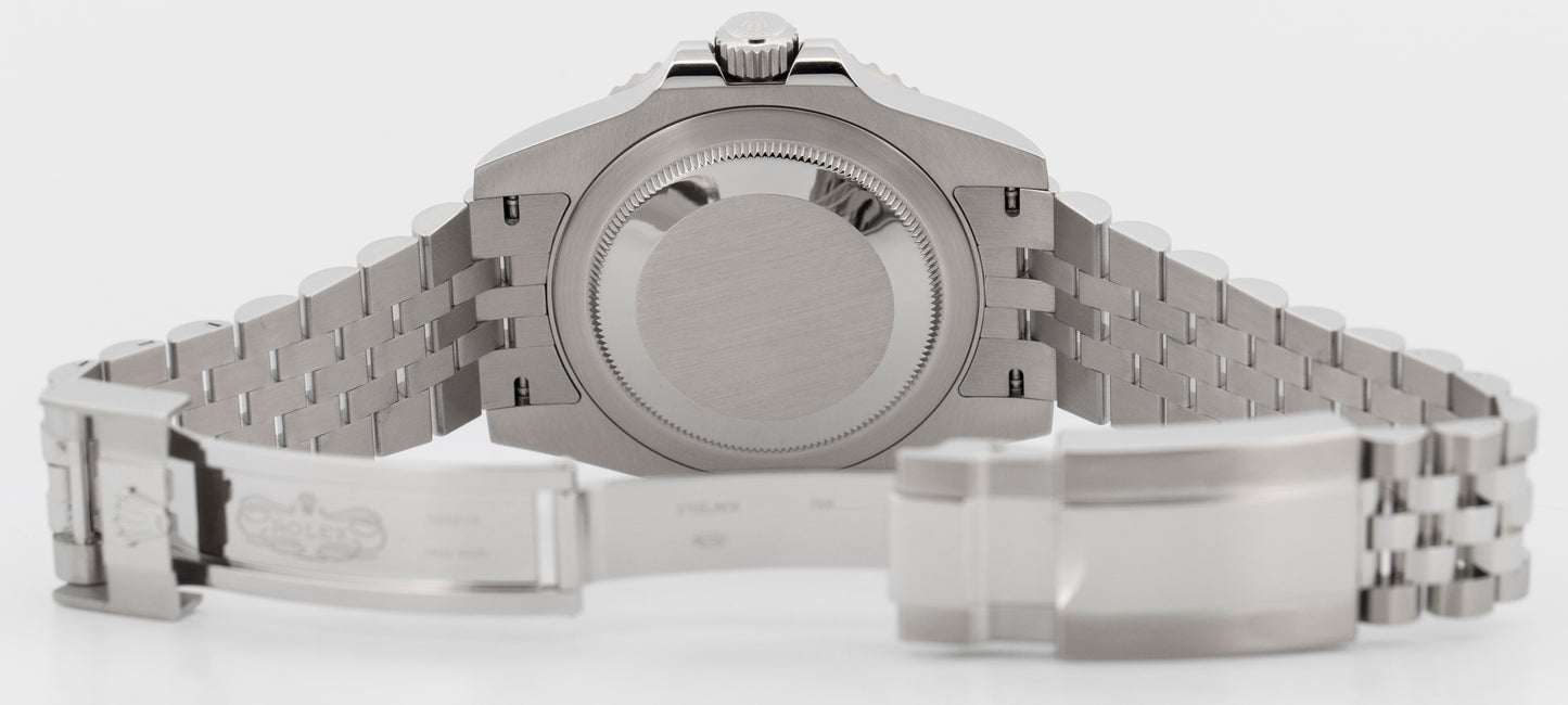 2023 PAPERS Rolex GMT-Master II Batman Blue Black 40mm 126710 BLNR Watch BOX