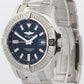 2020 PAPERS Breitling Avenger 43 BLACK Stainless Steel 43mm Watch A17318 BOX