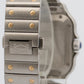 2022 PAPERS Cartier Santos 35mm Steel 18K Yellow Gold W2SA0016 4075 Watch BOX