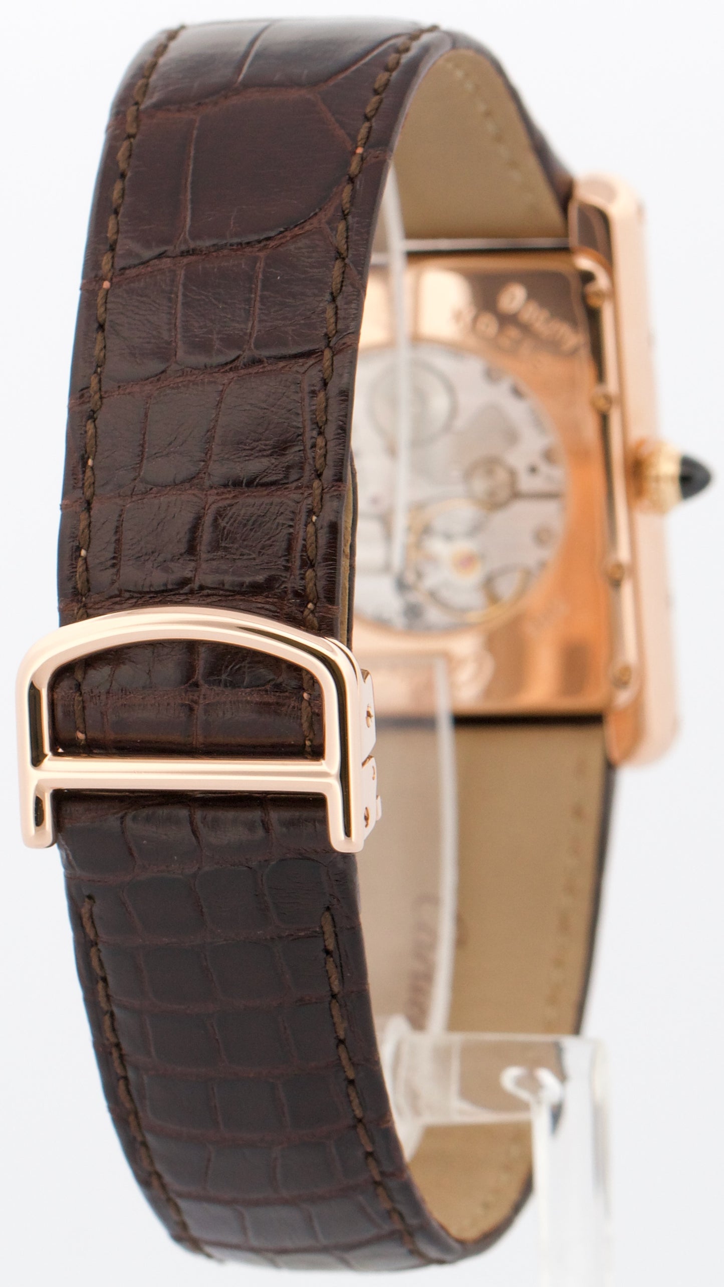 PAPERS Cartier Tank Louis XL Power Reserve 18K 30mm x 39mm W1560003 3185 BOX