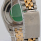 Rolex DateJust 36mm JUBILEE IVORY ARABIC 18K Yellow Gold Steel 16233 Watch