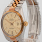 UNPOLISHED Rolex DateJust 36mm Champagne 18K Yellow Steel JUBILEE Watch 16013