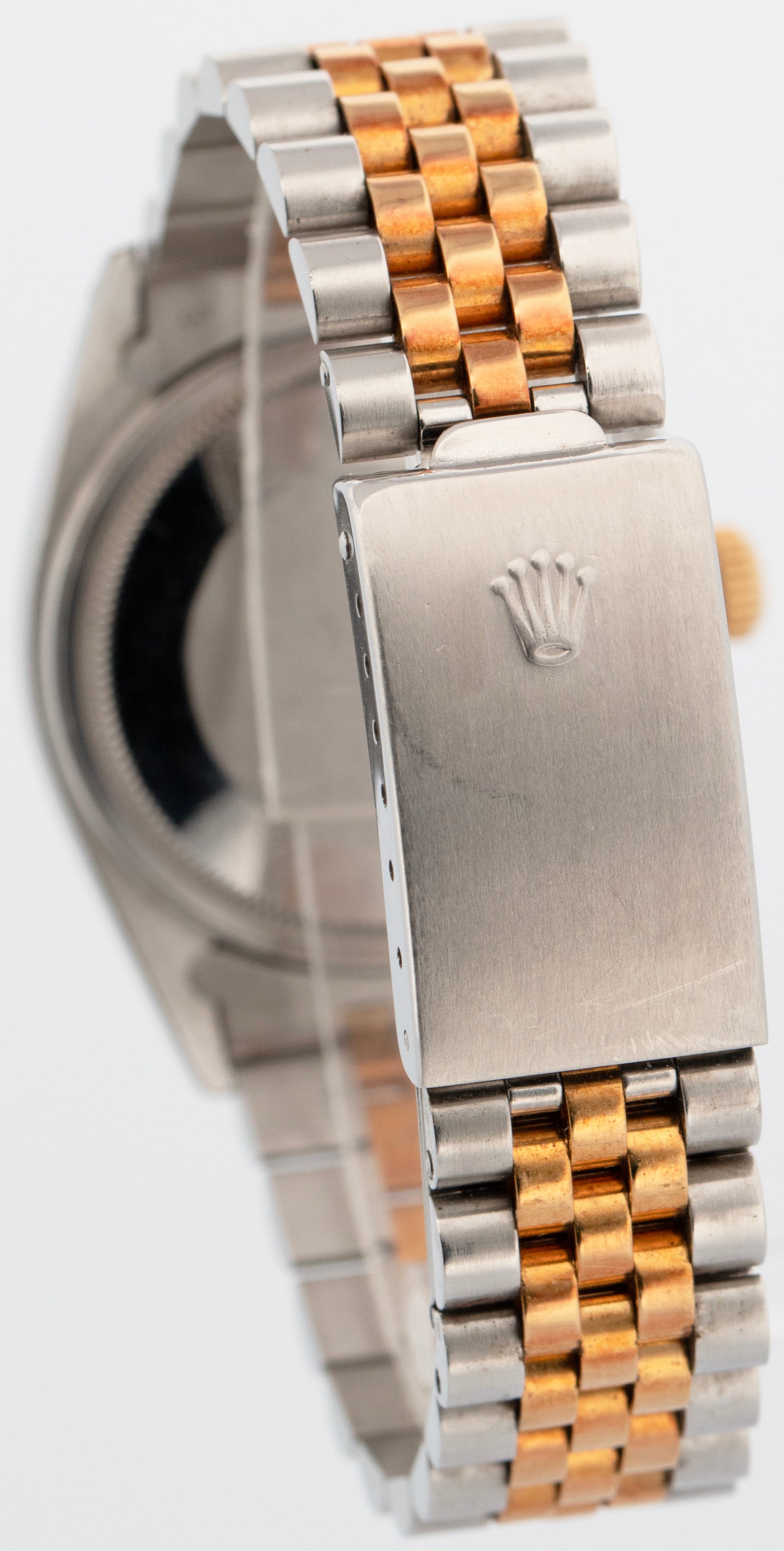 UNPOLISHED Rolex DateJust 36mm Champagne 18K Yellow Steel JUBILEE Watch 16013