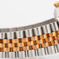 UNPOLISHED Rolex DateJust 36mm Champagne 18K Yellow Steel JUBILEE Watch 16013