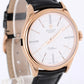 NOS STICKERED Rolex Cellini PAPERS 18k Rose Gold White 39mm 50505 Watch BOX