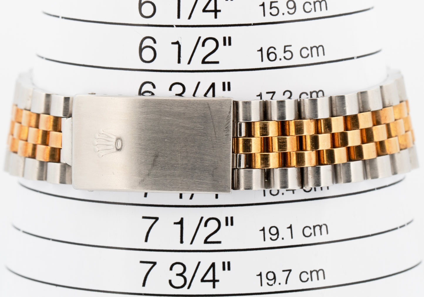 UNPOLISHED Rolex DateJust 36mm Champagne 18K Yellow Steel JUBILEE Watch 16013