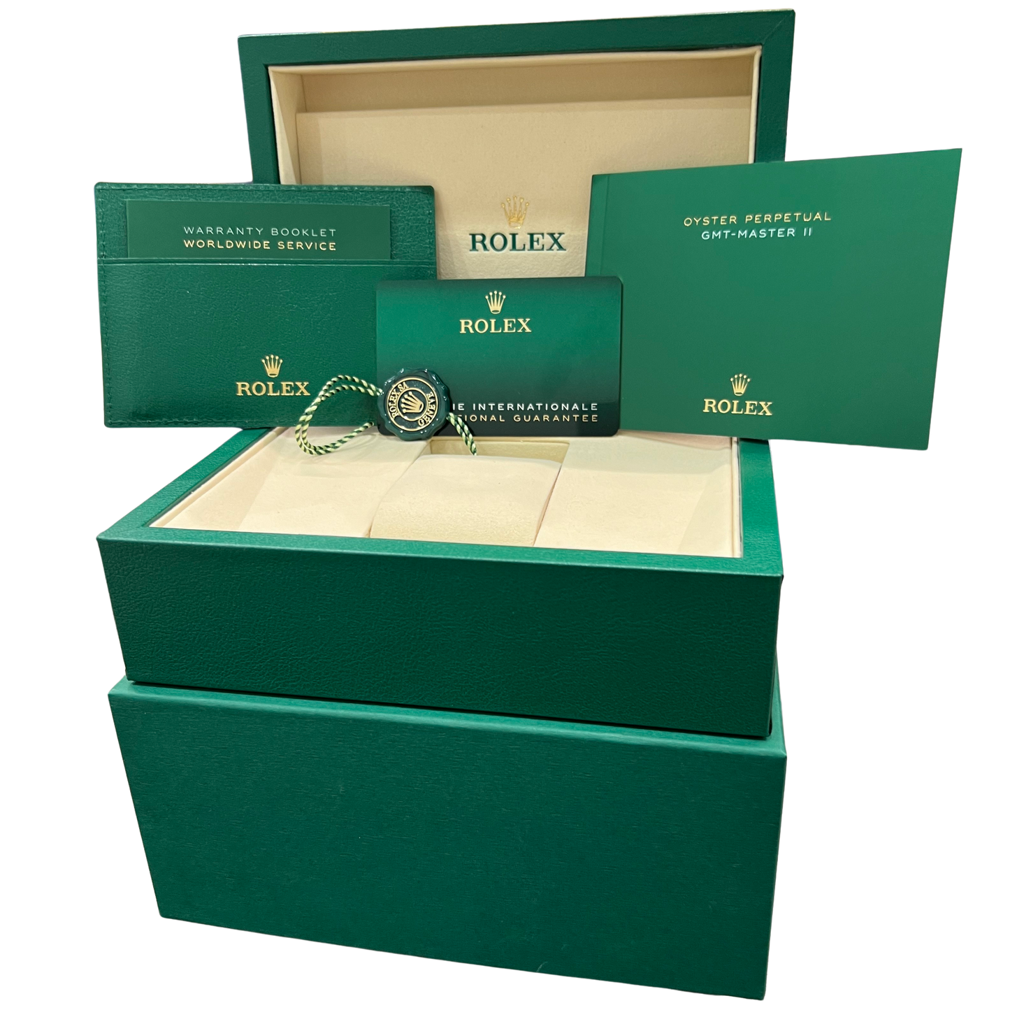 NEW UNWORN 2025 PAPERS Rolex GMT-Master II Jubilee BRUCE WAYNE 126710 GRNR BOX