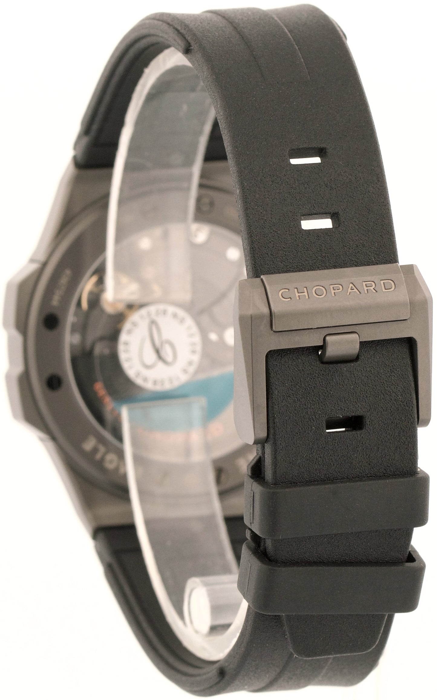 NEW 2026 PAPERS Chopard Alpine Eagle Rubber Black TITANIUM 41mm 298600-3028 BOX
