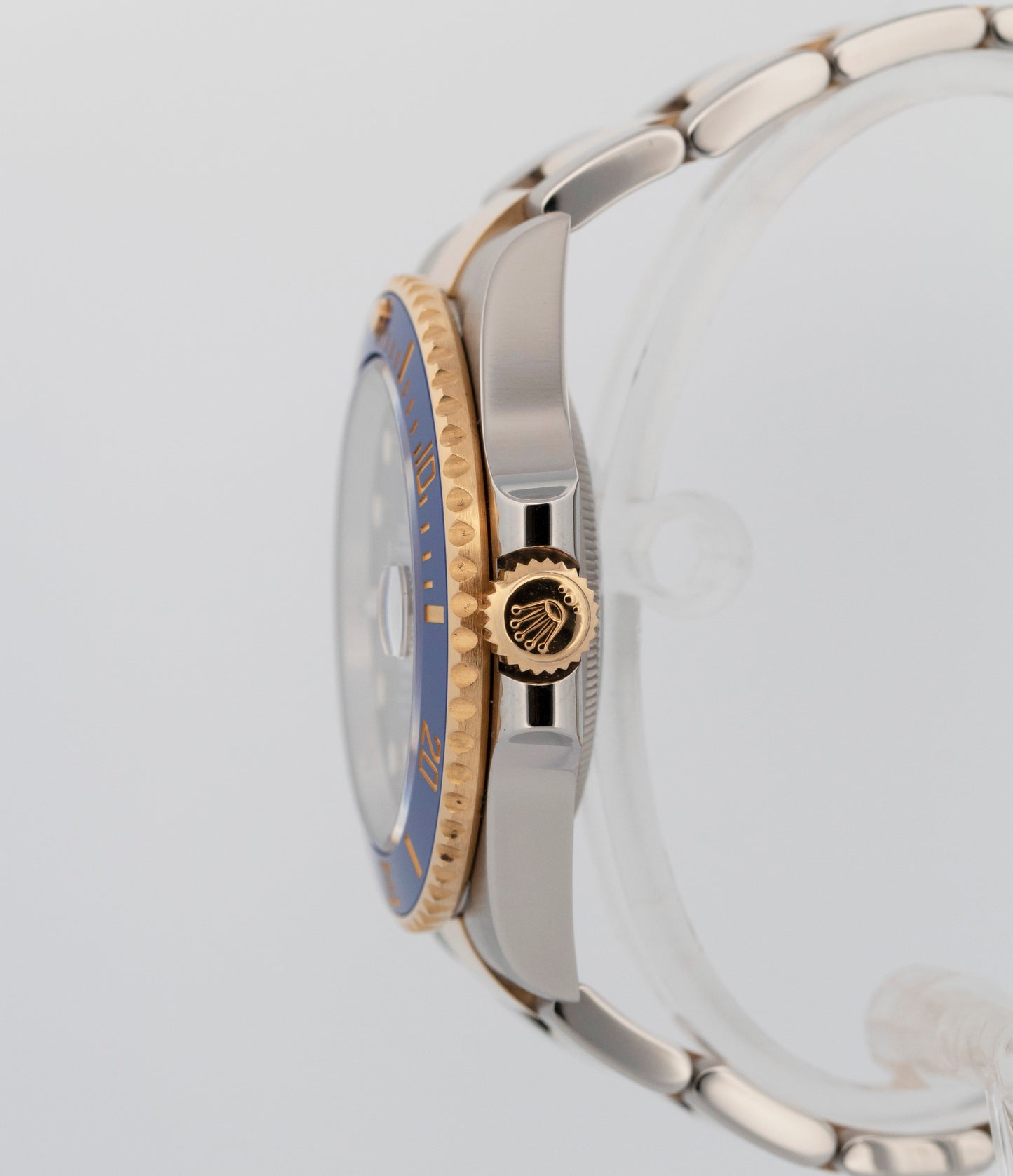 PAPERS Rolex Submariner Date BLUE 41mm Ceramic 18K Gold Steel 126613 LB BOX