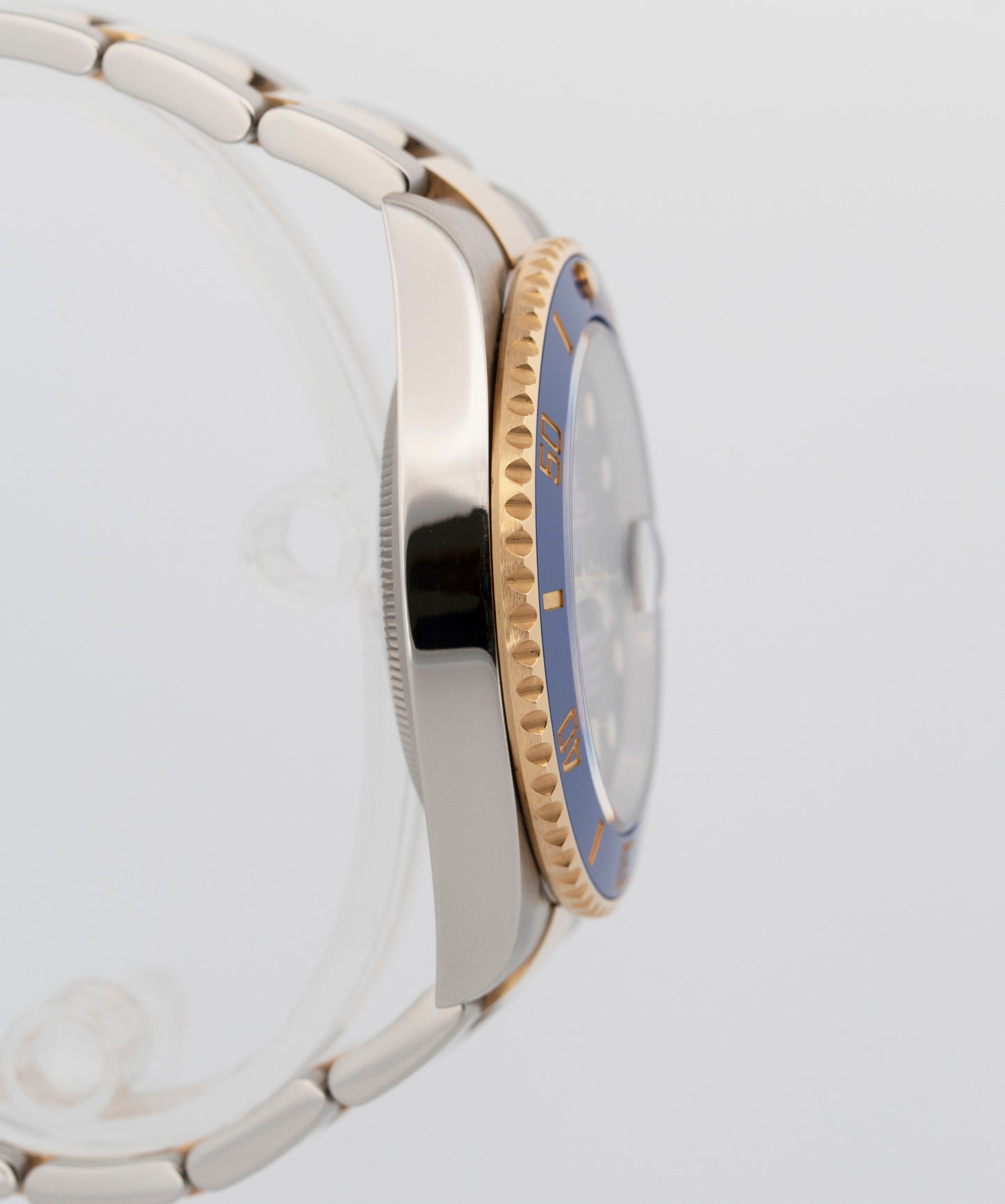 PAPERS Rolex Submariner Date BLUE 41mm Ceramic 18K Gold Steel 126613 LB BOX