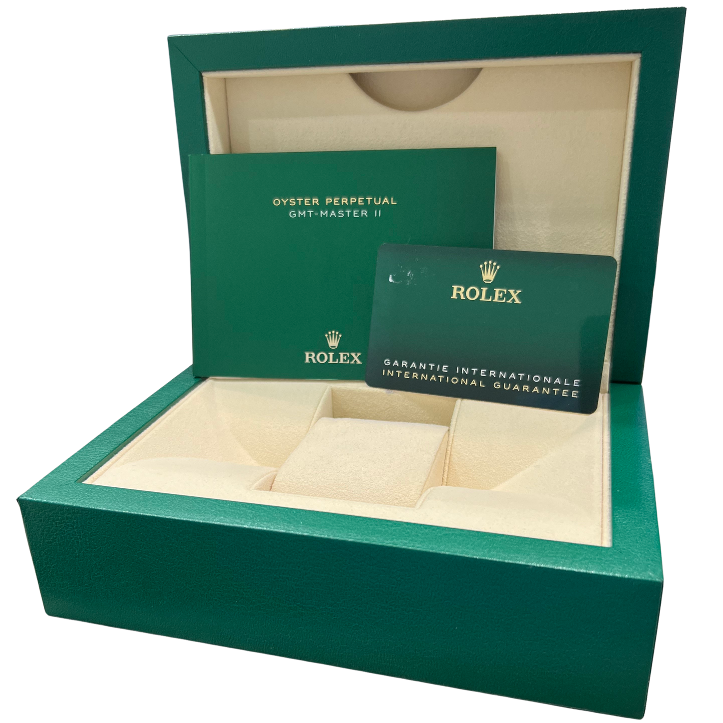 PAPERS Rolex GMT-Master II SPRITE GREEN 40mm Black Oyster Watch 126720 VTNR BOX