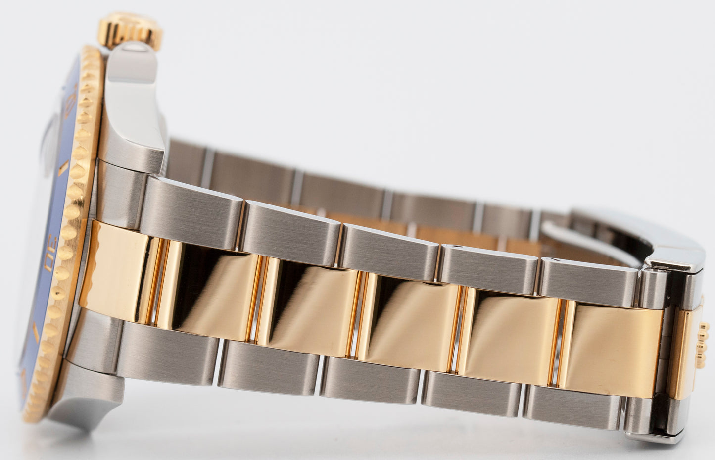 PAPERS Rolex Submariner Date BLUE 41mm Ceramic 18K Gold Steel 126613 LB BOX