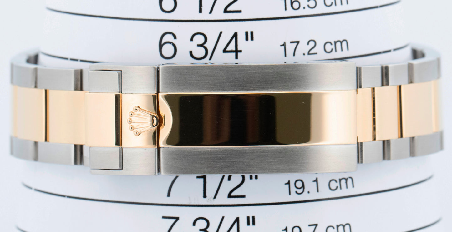 PAPERS Rolex Submariner Date BLUE 41mm Ceramic 18K Gold Steel 126613 LB BOX