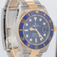 MINT PAPERS Rolex Submariner Date 41mm Two-Tone 18K Gold Ceramic 126613 LB BOX
