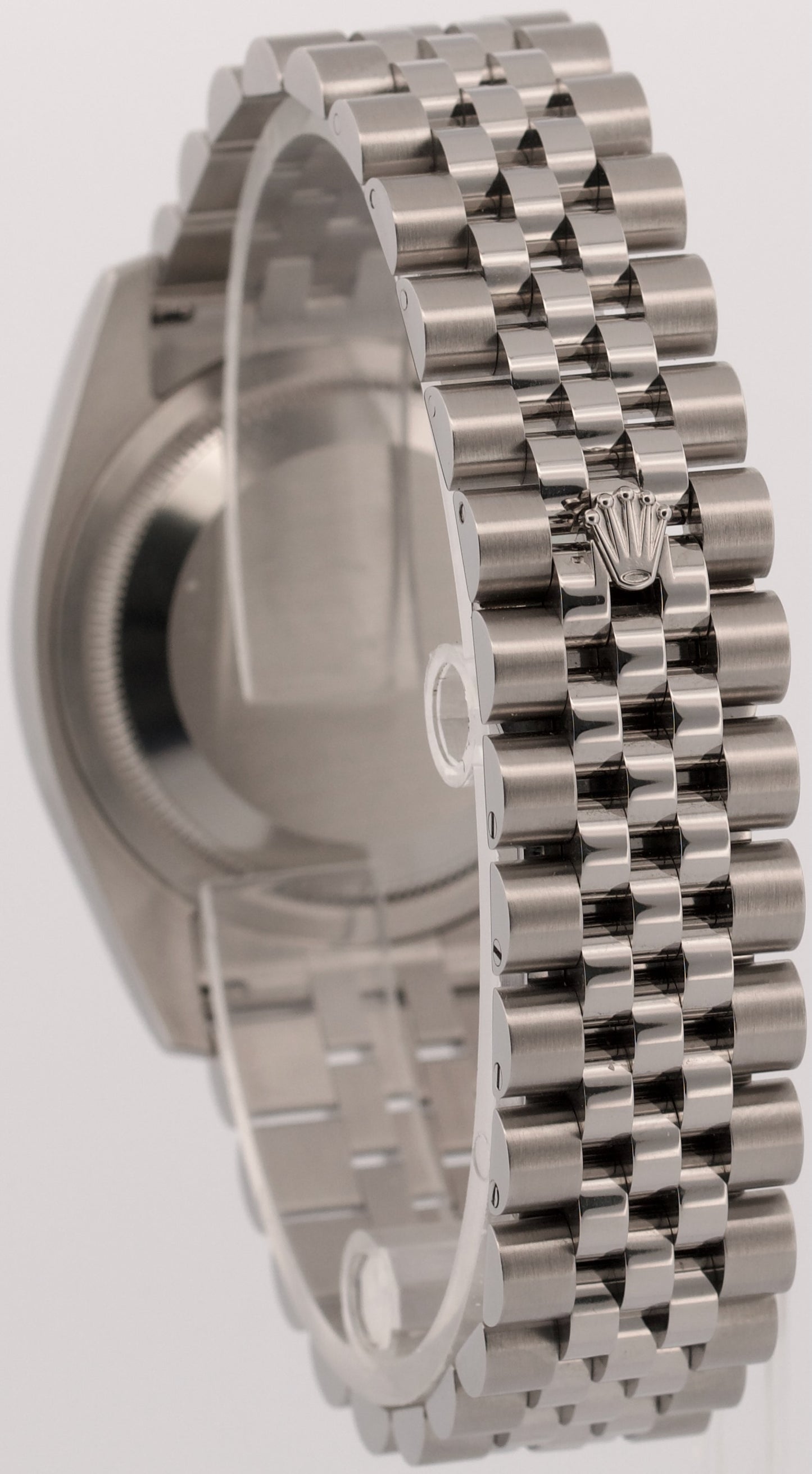 2019 PAPERS Rolex DateJust 36mm BLACK ROMAN 18K Gold Steel JUBILEE 116234 BOX
