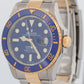 MINT PAPERS Rolex Submariner Date 41mm Two-Tone 18K Gold Ceramic 126613 LB BOX