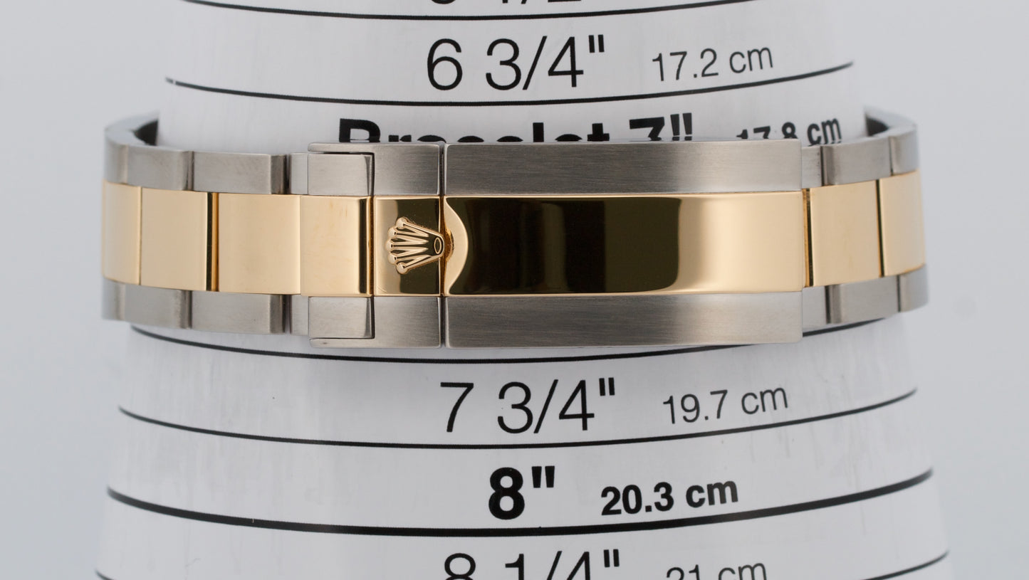 MINT PAPERS Rolex Submariner Date 41mm Two-Tone 18K Gold Ceramic 126613 LB BOX