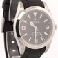 2018 PAPERS Rolex Explorer I BLACK Smooth Steel Rubber 39mm 3-6-9 MK2 214270 BOX