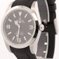 2018 PAPERS Rolex Explorer I BLACK Smooth Steel Rubber 39mm 3-6-9 MK2 214270 BOX