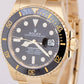 2024 PAPERS Rolex Submariner Date 41 18K Yellow Gold Black Watch 126618 LN B+P