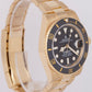 2024 PAPERS Rolex Submariner Date 41 18K Yellow Gold Black Watch 126618 LN B+P