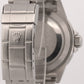 2008 PAPERS Rolex Submariner Date BLACK Steel REHAUT No-Holes 40mm 16610 T BOX