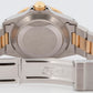 Rolex Submariner Date 40mm BLUE 18K Yellow Gold Stainless Steel 16613 Watch