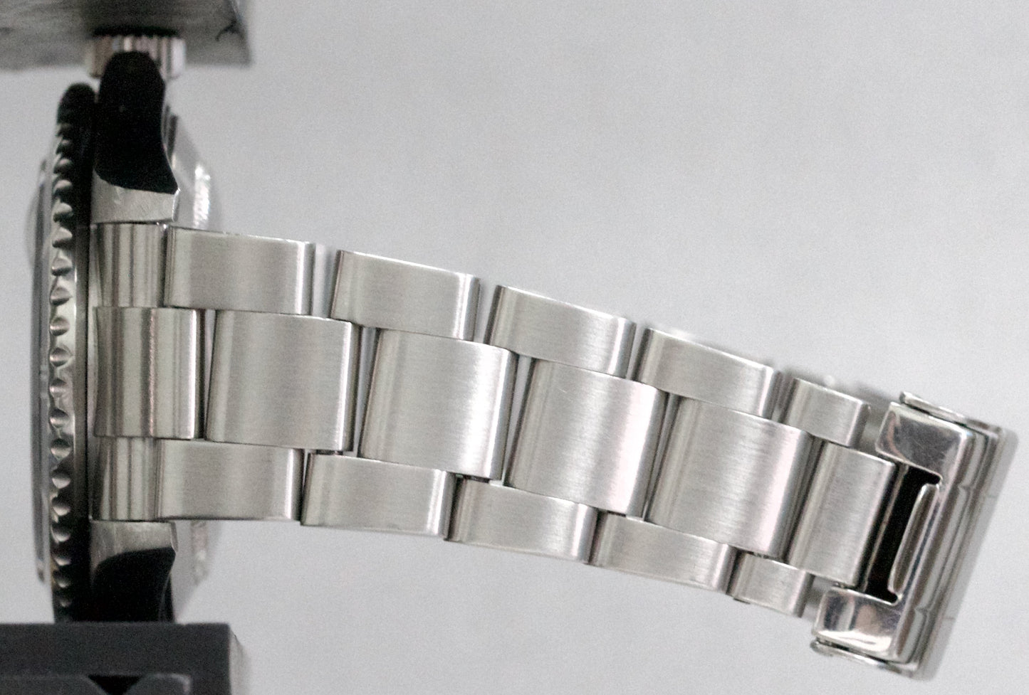2008 PAPERS Rolex Submariner Date BLACK Steel REHAUT No-Holes 40mm 16610 T BOX