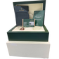PAPERS Rolex GMT-Master II GREEN 18K Yellow Gold Oyster 40mm 116718 Watch BOX