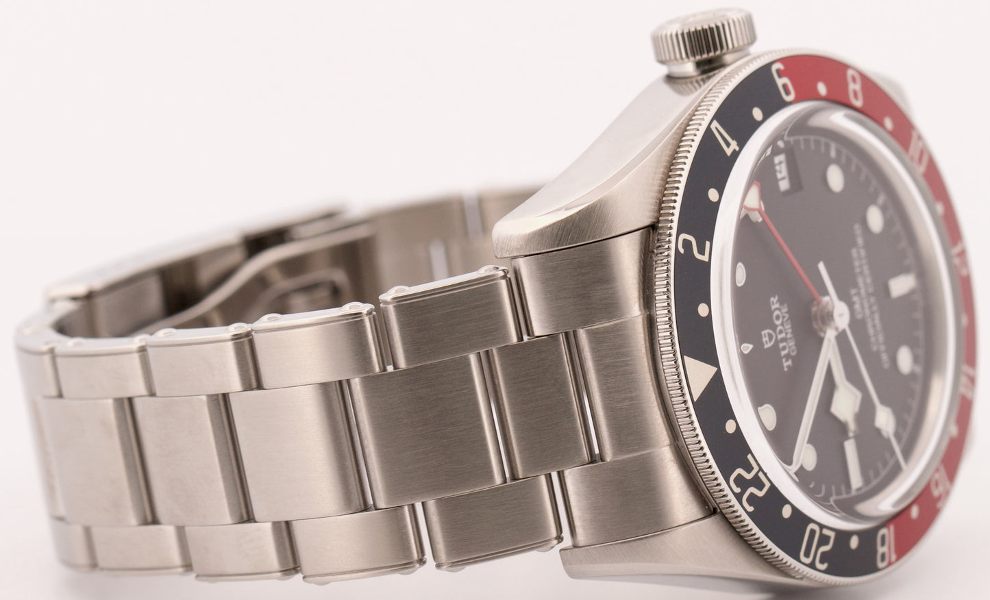 2021 PAPERS Tudor Black Bay GMT PEPSI Steel Red Blue Black 41mm 79830RB BOX