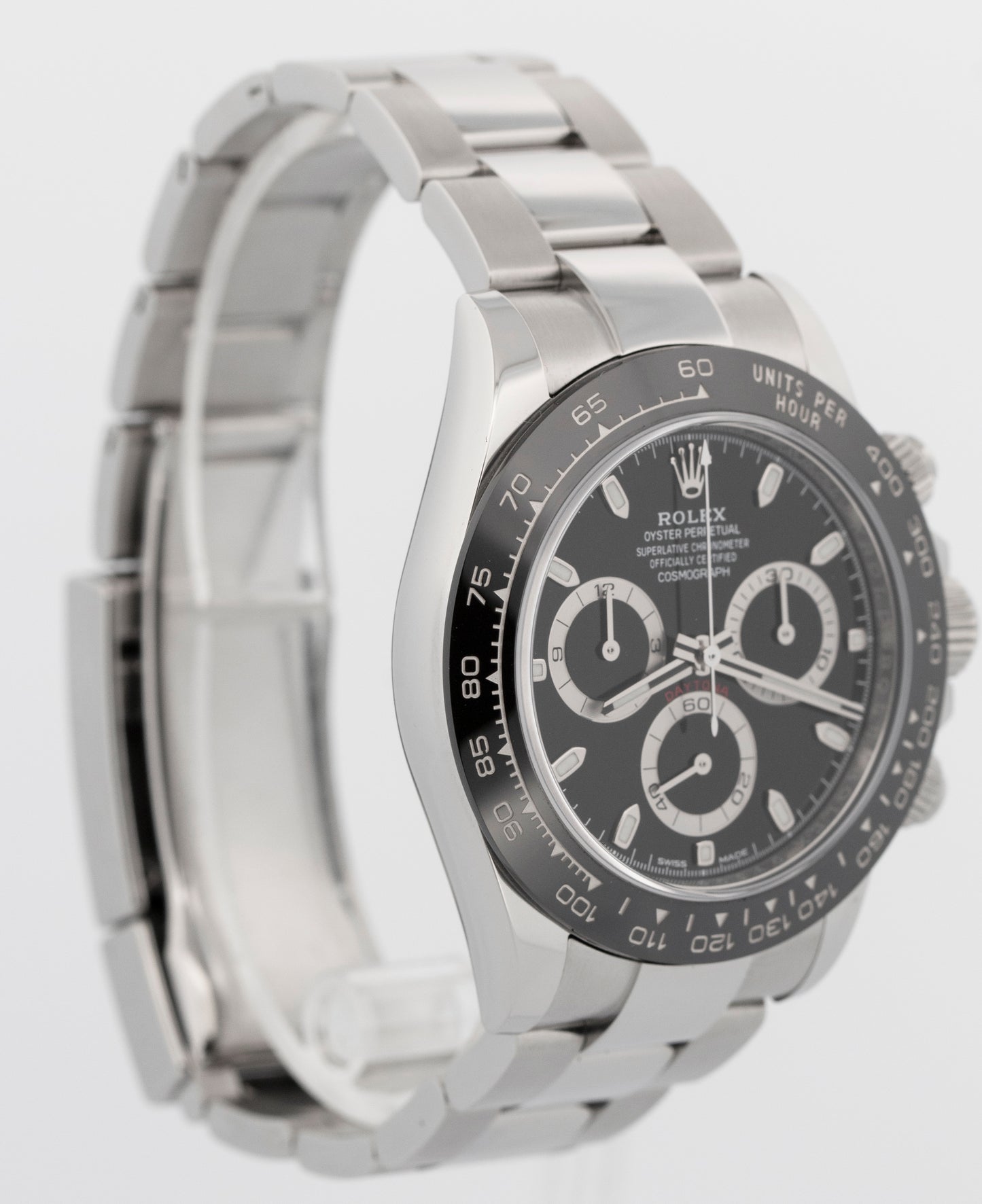 2021 PAPERS Rolex Daytona Cosmograph Black Steel 40mm 116500 LN Watch BOX